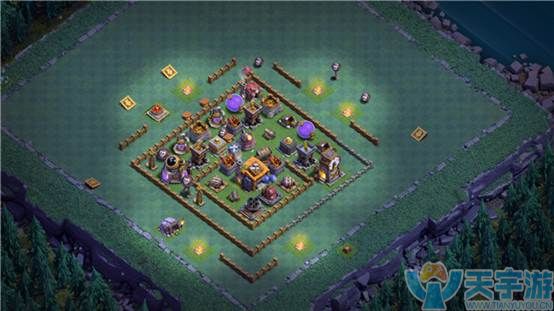 部落冲突夜世界七本封闭阵型推荐 教你化繁为简