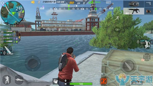 CF穿越火线手游新版海岛地图新增钻井平台地形及打法分析