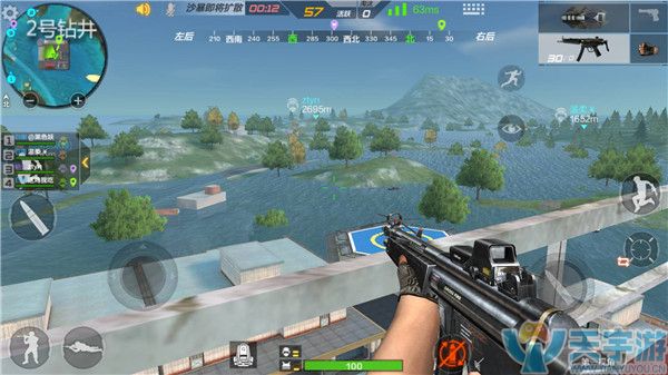 CF穿越火线手游新版海岛地图新增钻井平台地形及打法分析