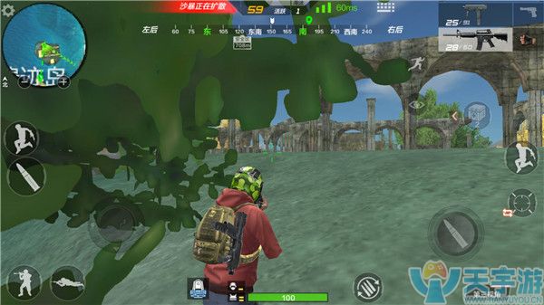 CF手游新海岛地图遗迹岛建筑群地形及打法详解