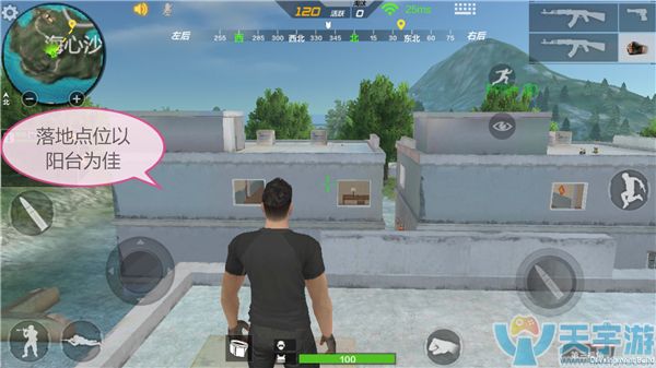 CF穿越火线手游海心沙地形介绍 海心沙打法技巧