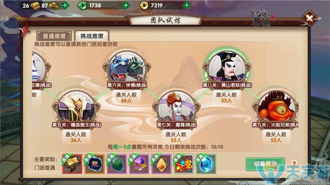 寻仙手游团队试炼第六关黑山老妖怎么通关？黑山老妖招式解读
