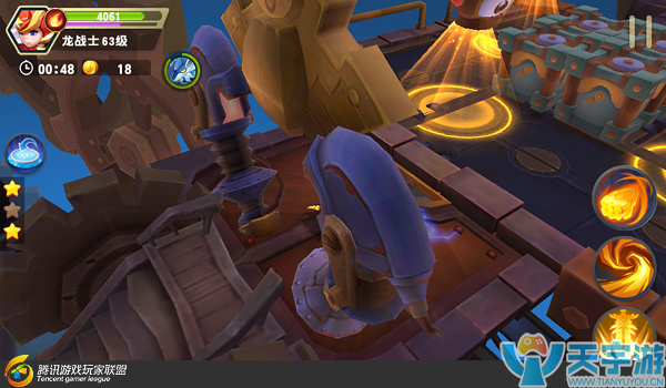 《梦想召唤王》普通关卡第6章第3关怎么过？6-3争分夺秒通关技巧