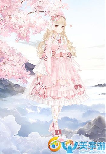 《奇迹暖暖》莉莉斯王国樱绽春至套装图文鉴赏