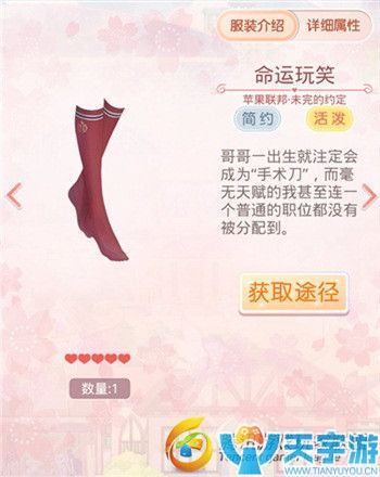 《奇迹暖暖》苹果联邦未完的约定套装图文鉴赏