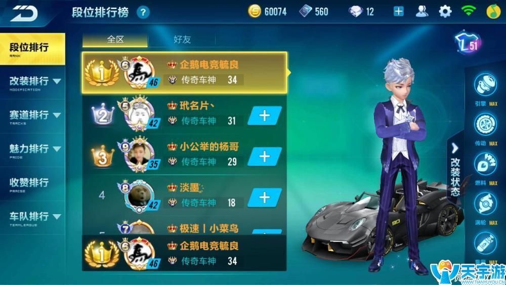 QQ飞车手游A车哪个好？车神给你带来赛车分析