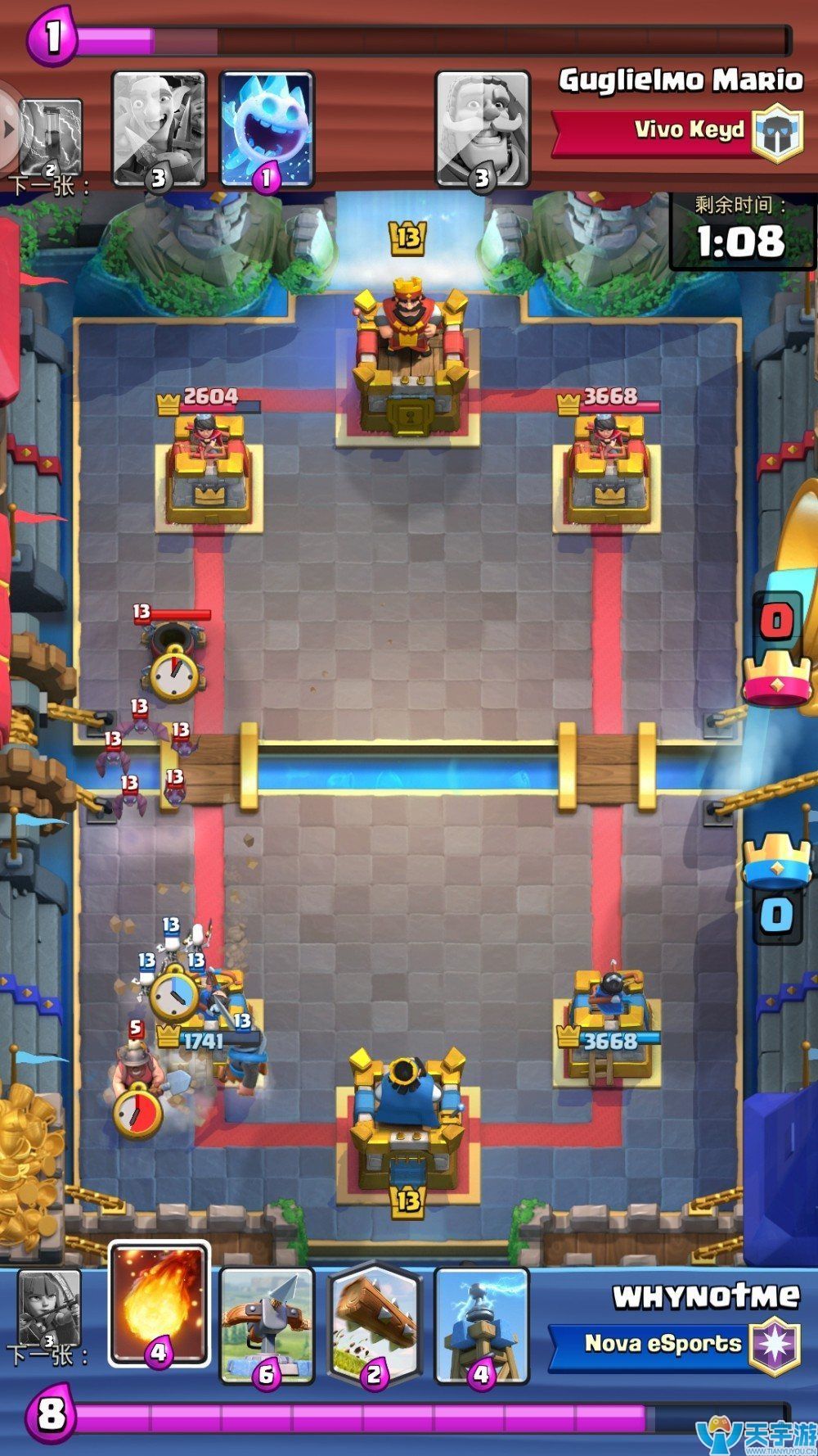 皇室战争联赛卡组推荐:低费双核心矿工迫击炮卡组解析 皇室战争联赛卡组推荐:低费双核心矿工迫击炮卡组解析