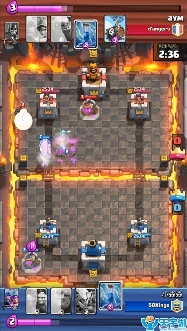 皇室战争巨人三枪流和石人三枪流哪个更厉害？实战图文详解