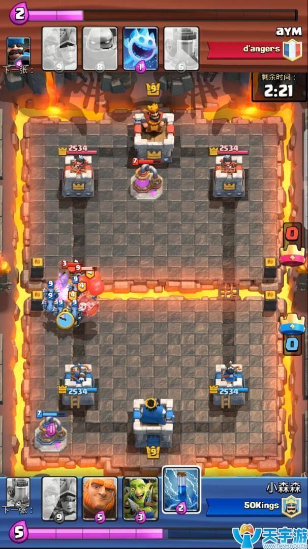 皇室战争巨人三枪流和石人三枪流哪个更厉害？实战图文详解