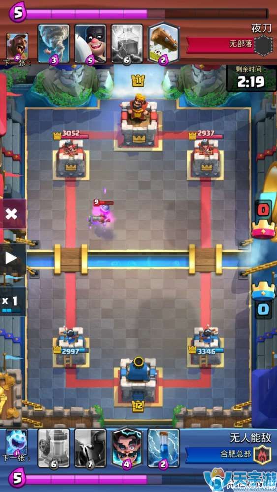 皇室战争天梯上分卡组推荐：大怪流卡组实战打法解析