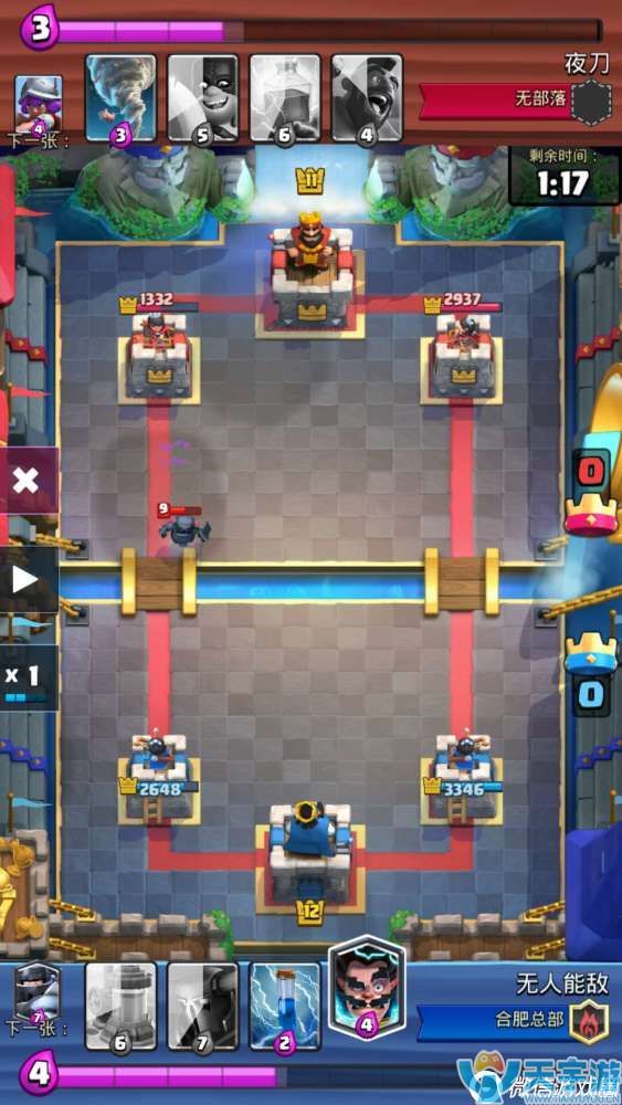 皇室战争天梯上分卡组推荐：大怪流卡组实战打法解析