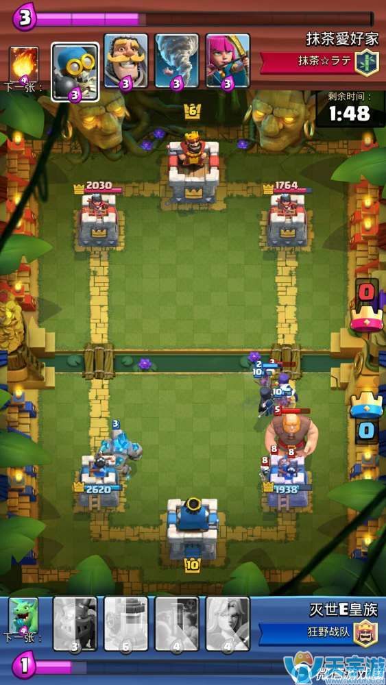 皇室战争强势卡组推荐 暗巫青龙石卡组实战图文详解