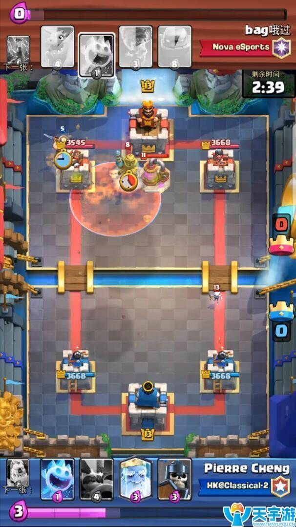 皇室战争毒矿猎人流卡组与重石飞龙流卡组实战图文解析