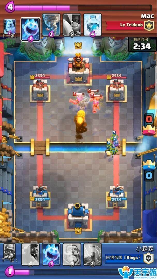 皇室战争飓风火猪流与大皮卡三枪流实战图文解析