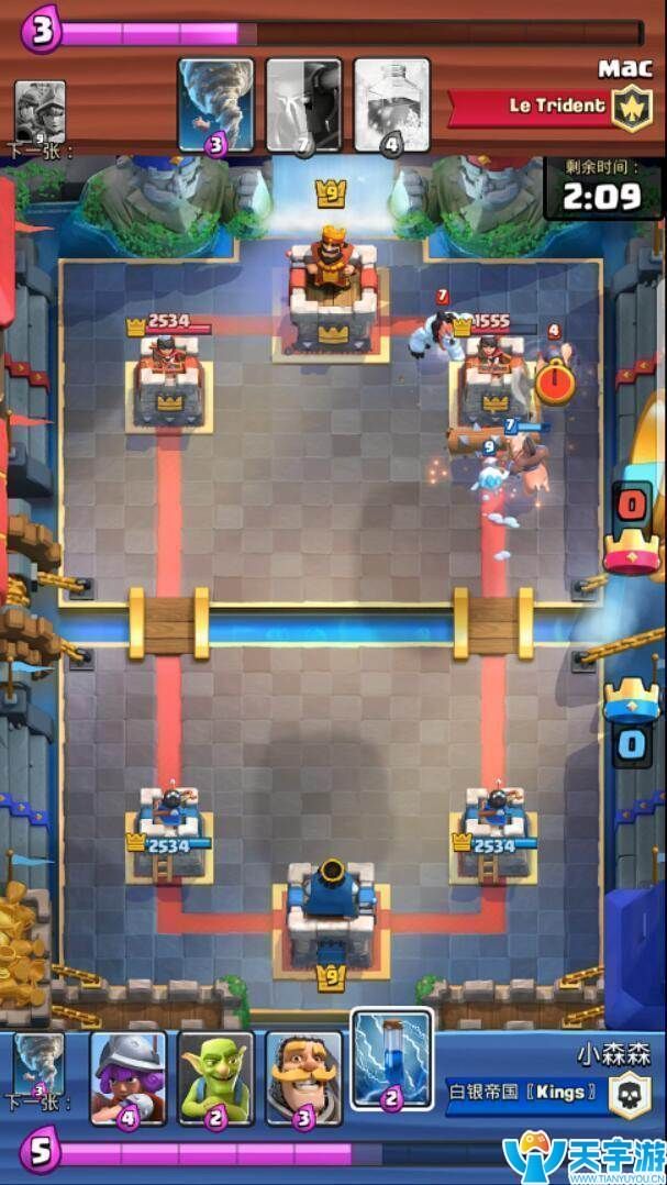 皇室战争飓风火猪流与大皮卡三枪流实战图文解析