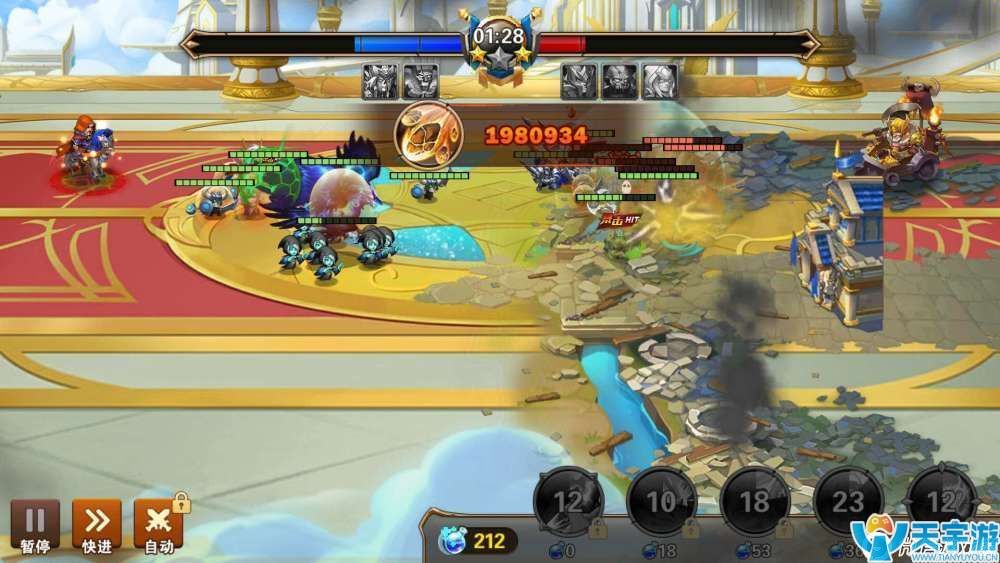 《魔法门之英雄无敌》V0玩家云中城17-4打法分享