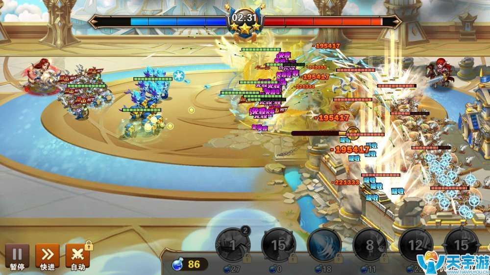 《魔法门之英雄无敌》V0玩家云中城17-4打法分享