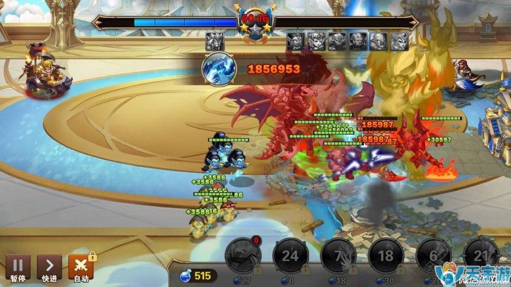 《魔法门之英雄无敌》云中城18-4怎么过？18-4打法分享