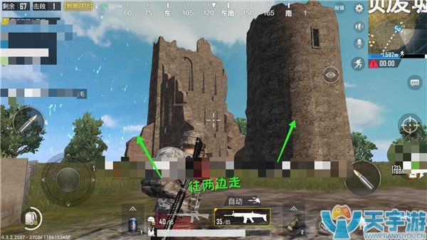 《绝地求生：刺激战场》山顶废墟重要点位盘点