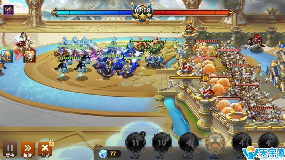 魔法门之英雄无敌云中城17-4怎么布阵？暗用老头无脑过