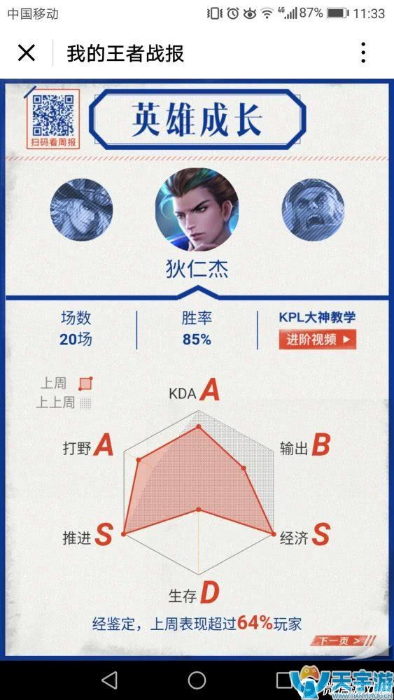 王者荣耀狄仁杰钻石局铭文出装攻略 单排85%胜率一路上