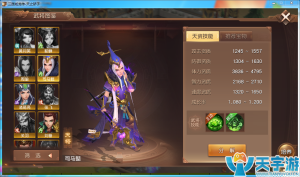 三国如龙传破军适合带什么武将？破军开局武将推荐