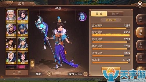 三国如龙传仙宗打蓝流如何给武将加点？技能选哪些？