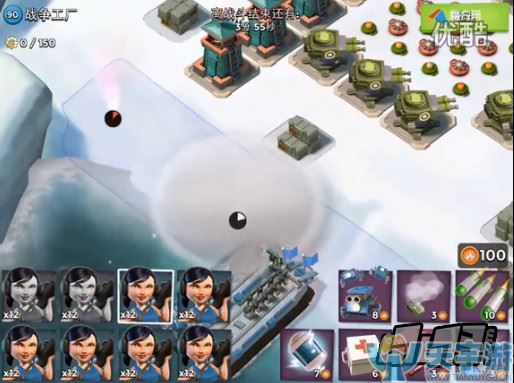 海岛奇兵战争工厂怎么打